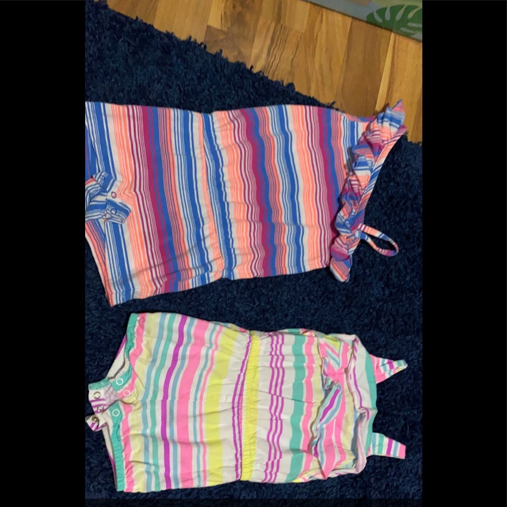 2 rompers